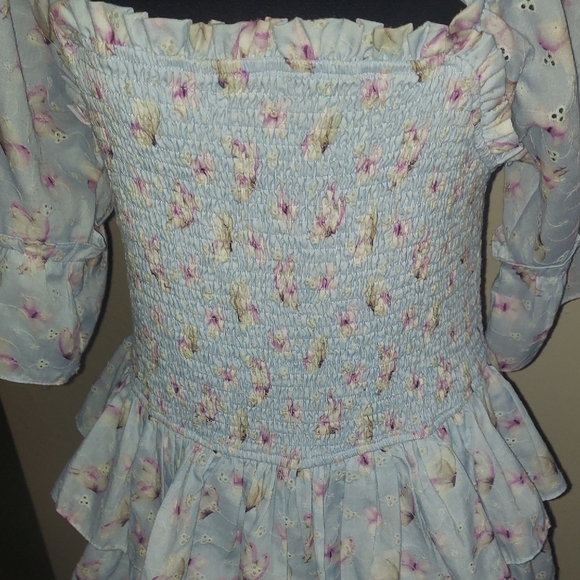 IVY CITY  DRESS with a floral print or small discreet motifs all - Picture 5 of 11